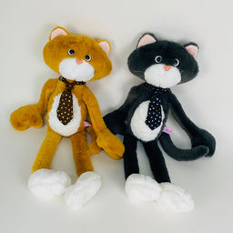 Мягкая игрушка Кот с галстуком 56 см