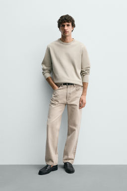 JEANS STRAIGHT ANKLE FIT ORIGINS / Gris claro