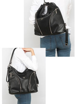 Сумка женская искусственная кожа GT-L 63465 F 001-1/109A-1, (рюкзак-change) 1отд+карм/перег, черный SALE 256673 - Adelia фото 10