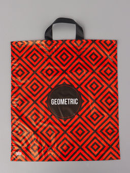 Цена за 50 шт. Пакет подарочный Геометрик 42 х 38 см 37 мкм