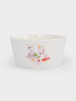 Набор посуды, детский, 1 перс, 3 пр, фарфор N, белый, Сказочные животные, Fabulous animals - Anna lafarg фото 6