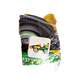 Воздушный шар фольгированный 28" «Болид», цвет жёлтый, под воздух