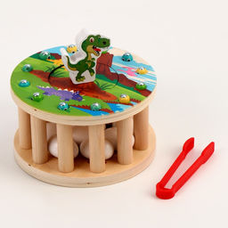 Магнитная рыбалка «Динозаврик и яички» 14.5×14.5×8 см