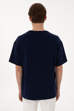 Erkek Comfort Fit Bisiklet Yaka Lacivert Ti__rt Sepette S_rpriz _ndirim - U.s. polo assn фото 5