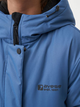 Куртка зимняя 25377-518 джинсовый