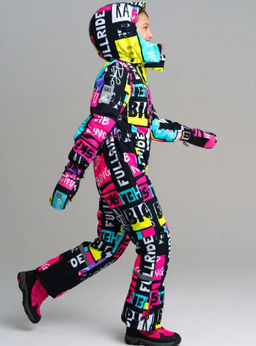 32321194 Комбинезон с полиуретановым покрытием для девочек