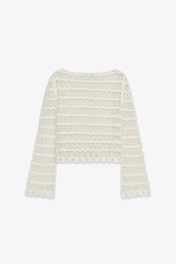 POINTELLE KNIT JUMPER - Zara фото 5
