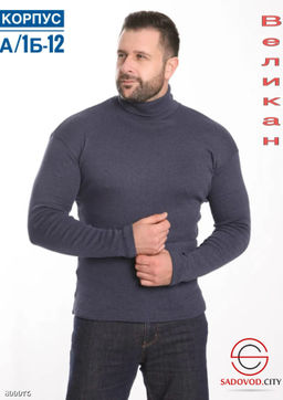 Водолазка для мужчин с начесом