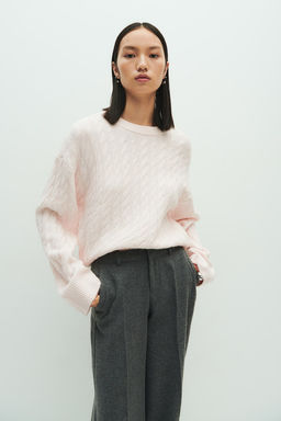 Jersey en punto trenzado - H&m фото 3