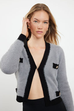 TRENDYOLMILLA Ekru Tuylu Triko H?rka TWOAW22HI0048  фото 2