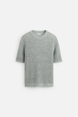 OPEN KNIT T-SHIRT - Zara фото 8