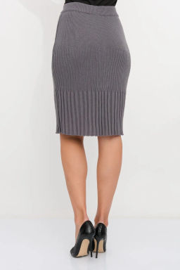ЗЛАТА Юбка И 001/серый
