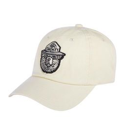 Бейсболка AMERICAN NEEDLE арт. 20001B-SBEAR Smokey Bear Washed Slouch (белый)