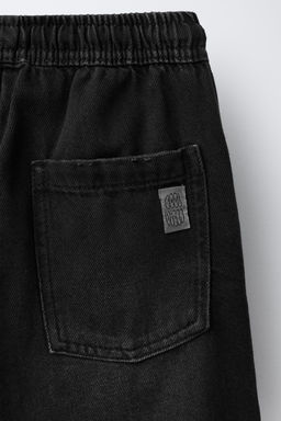 BAGGY JEANS WITH LABEL - Zara фото 4