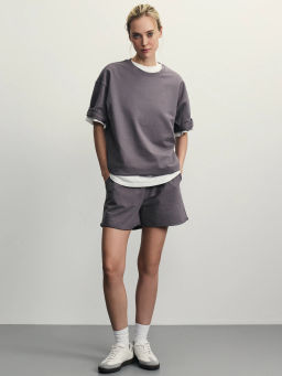 Трикотажные шорты с эластичным поясом / Zarina