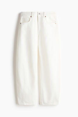 Barrel Regular Waist Ankle Jeans - H&m фото 4