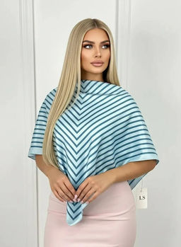 K13579 Платок (90/90см шелк) МУЛЬТИЦВЕТ_04