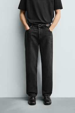 JEANS STRAIGHT FIT / Carb?n - Zara фото 13