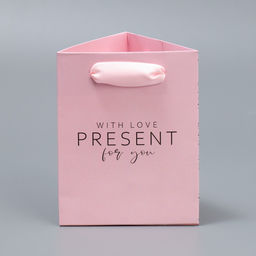 Пакет для цветов треугольный Подарок 12 8,3 9,6 см - Дарите счастье фото 8