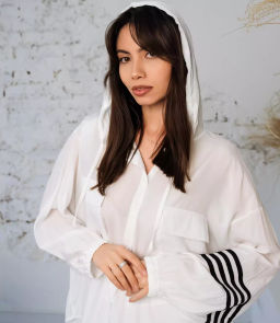 Рубашка #КТ30510-2, белый - Dommod фото 5