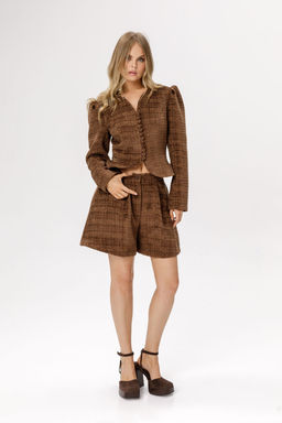 Жакет Pirs 6624 шоколадный