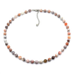 Бусы из агата Ботсвана граненые 5*7мм, 45см Радуга камня