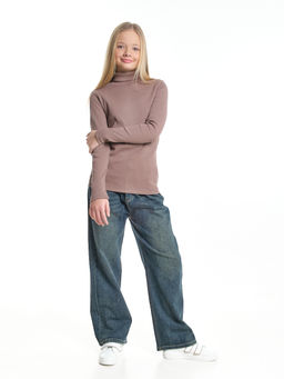 Водолазка 22-0392 персик - Mini maxi фото 11