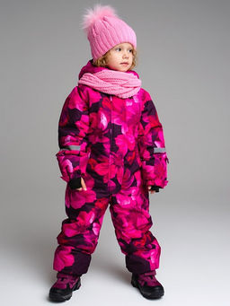32222107 Комбинезон текстильный с полиуретановым покрытием для девочек 32222107 Комбинезон текстильный с полиуретановым покрытием для девочек