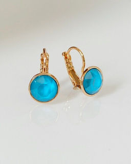 Серьги с кристаллами Swarovski
