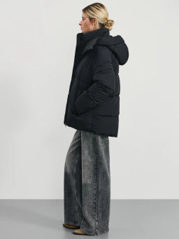 Куртка стеганая со съемным капюшоном / Zarina  фото 2