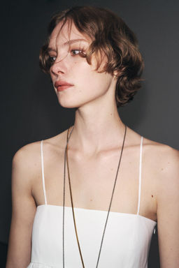 ZW COLLECTION LONG STRAPPY DRESS - Zara фото 14