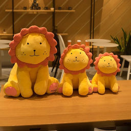 Мягкая игрушка Лев с розовой гривой 40 см - Storyland фото 3