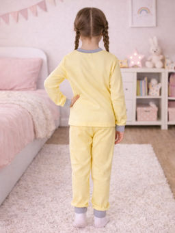 Пижама детская светложелтая