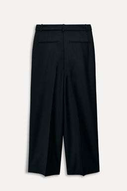 50TH ANNIVERSARY WOOL-BLEND TROUSERS WITH BELT - Zara фото 9