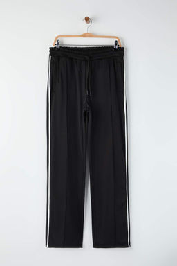Siyah Straight Fit Dikis Detayl? Esofman Alt? TMNAW26EA00007