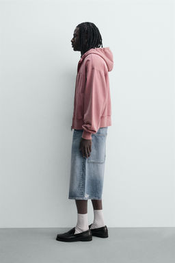 BERMUDA DENIM BAGGY FIT / Azul