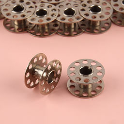 Набор шпулек в пластиковой коробке, d=20 мм, 25 шт., металл