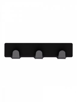 Крючок на липучке 2,5x12x2 черный нержавеющая сталь - Denastia фото 3