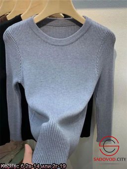 Водолазка женская рубчик базовая - Bruno фото 6