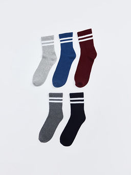 ?izgili Erkek Soket ?orap 5li