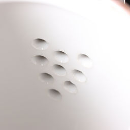 Чайник заварочный Хорекс Punto bianca, 500 мл, h=14.5 см, фарфор, белый