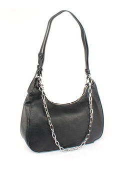 Сумка женская искусственная кожа FR-6620-1, 1отд+еврокарм, плечевой ремень, черный SALE 258368 - Adelia фото 6