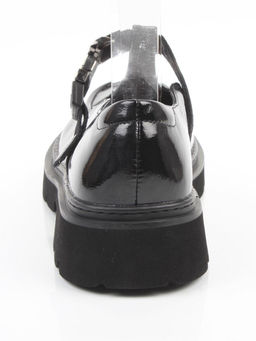 06-DLG06-2 BLACK Туфли женские (натуральная кожа)