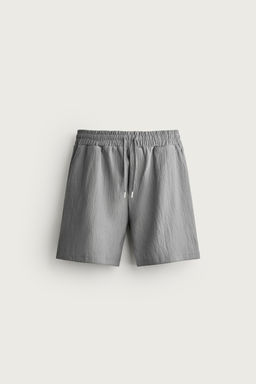 BERMUDA JOGGER ESTRUCTURA / Gris - Zara фото 11