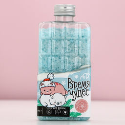 Соль для ванны «Время чудес», 360 г, аромат жасмина, Чистое счастье