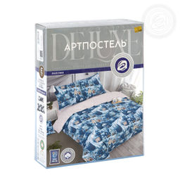 Постельное белье Метелица (поплин DE LUXE) 1,5 сп./Пододеяльник: 1 шт. - 215*145; Простыня: 1 шт. - 215*150; Наволочка: 2 шт. - 70*70; DE LUXE - Артпостель фото 6