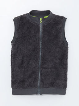 Dik Yaka Pel?? Erkek ?ocuk Yelek