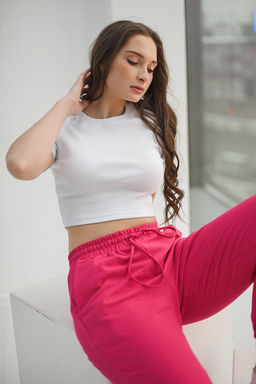 Кроп-топ Кашкорсерубчик лапша - Оптима фото 31