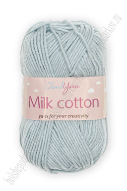 Пряжа Milk cotton 50 гр (10 шт) SF-7848, светло-голубой