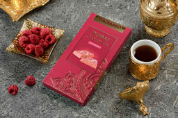 Шоколад белый с начинкой Dubai Raspberry с начинкой малина, 180 гр - Chokodelika фото 4